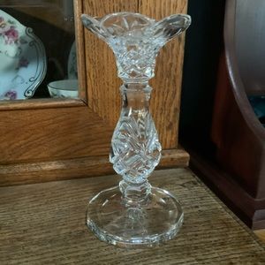 Crystal Candle Holder - Vintage